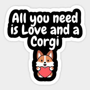 Corgi Sticker